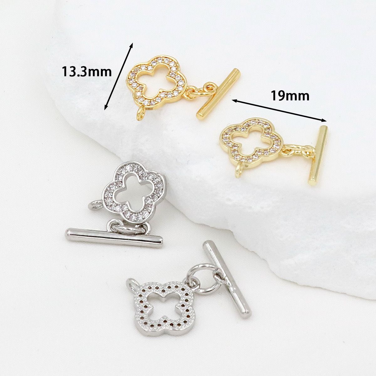 OT Clasps - Clover