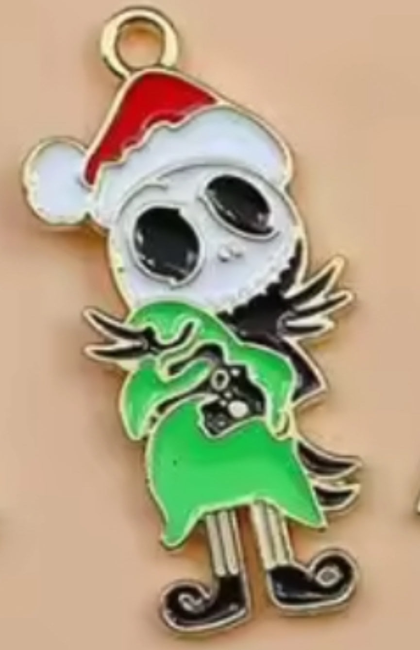 Nightmare before crimbo charms 💀🎅🏼