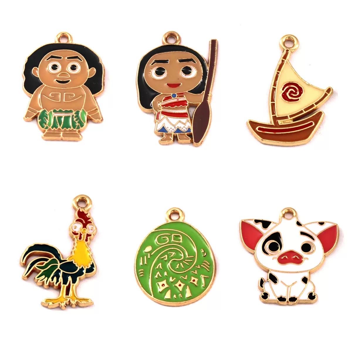 Moana Charms ⛵️🐷🐓