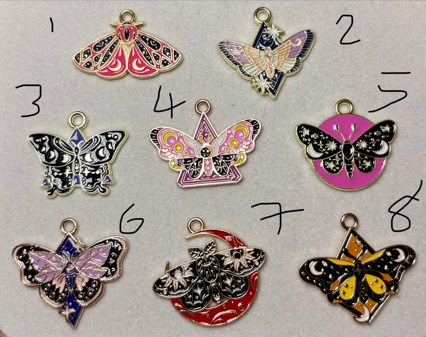 Butterfly 🦋 Moth Charms