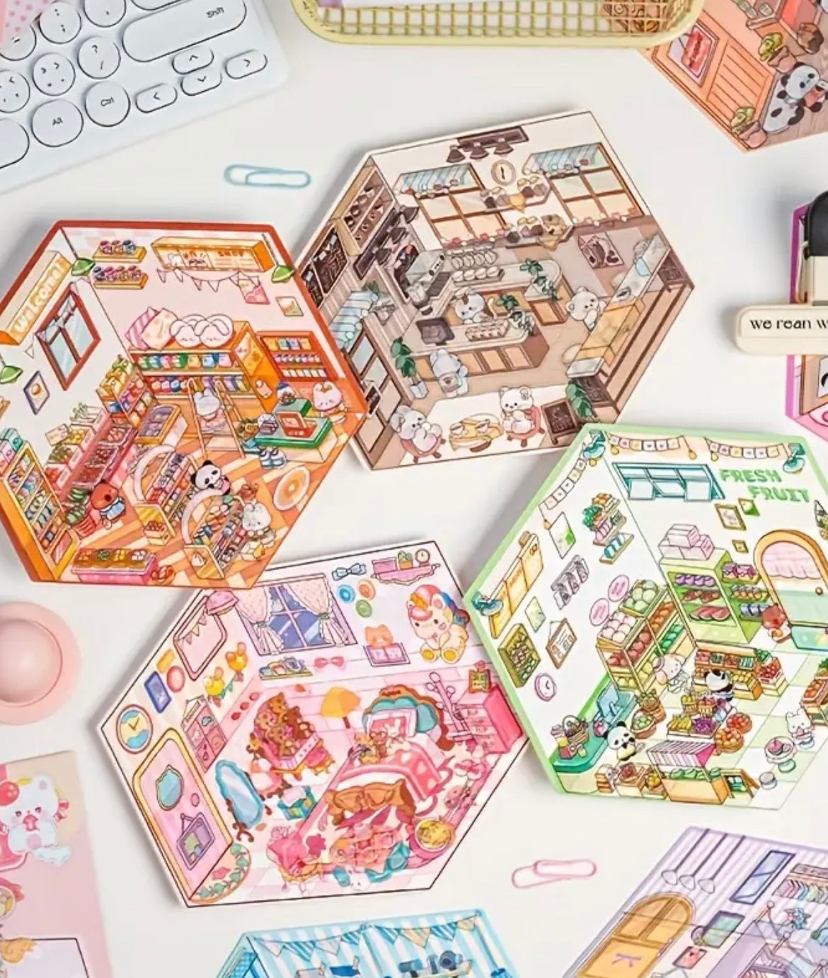 3D sticker puzzle 🧩