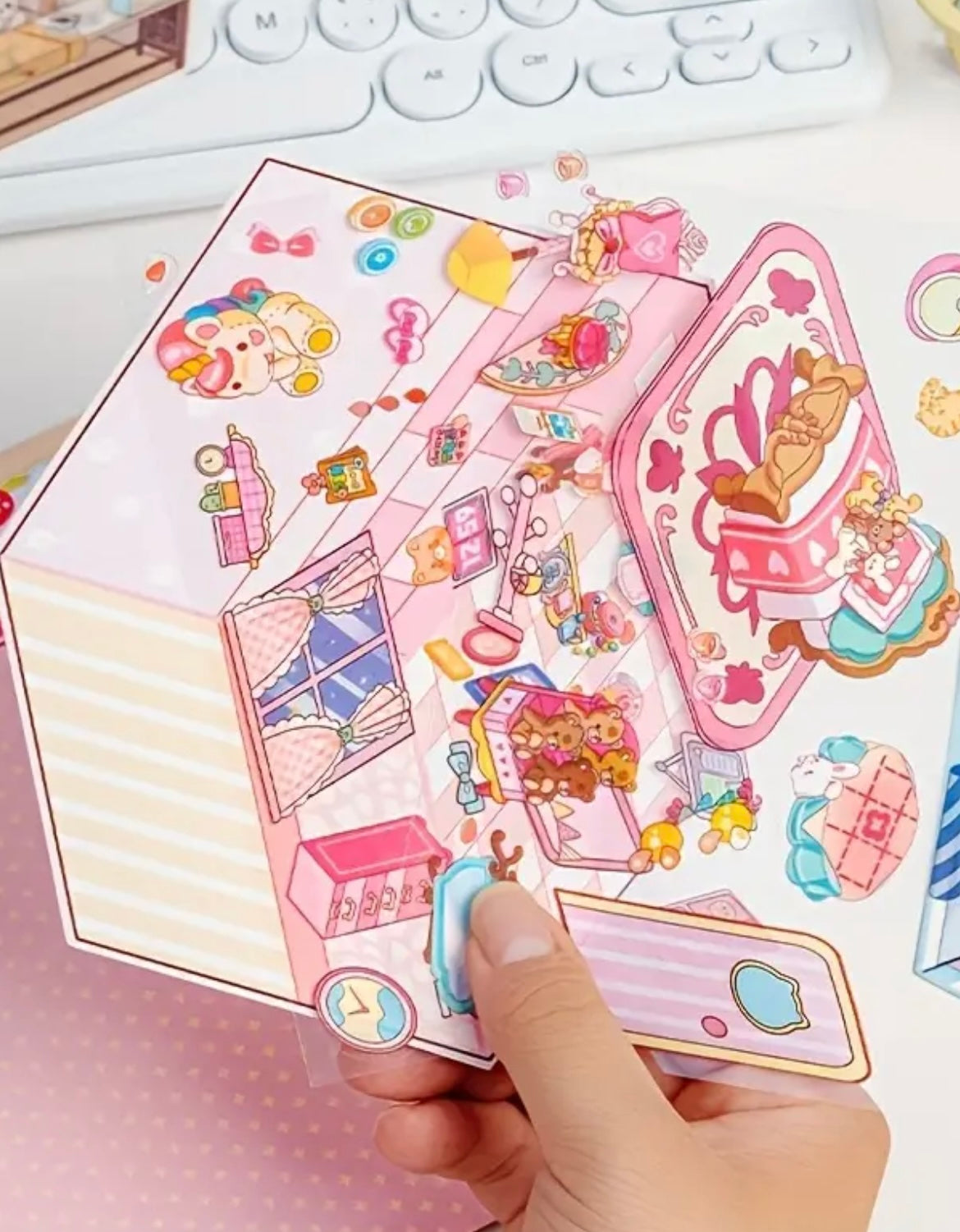 3D sticker puzzle 🧩