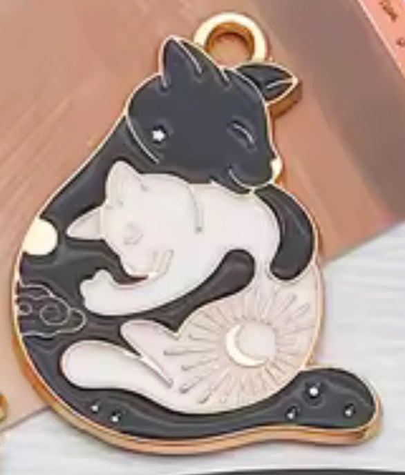 Spooky Cat 🐈⬛ Charms