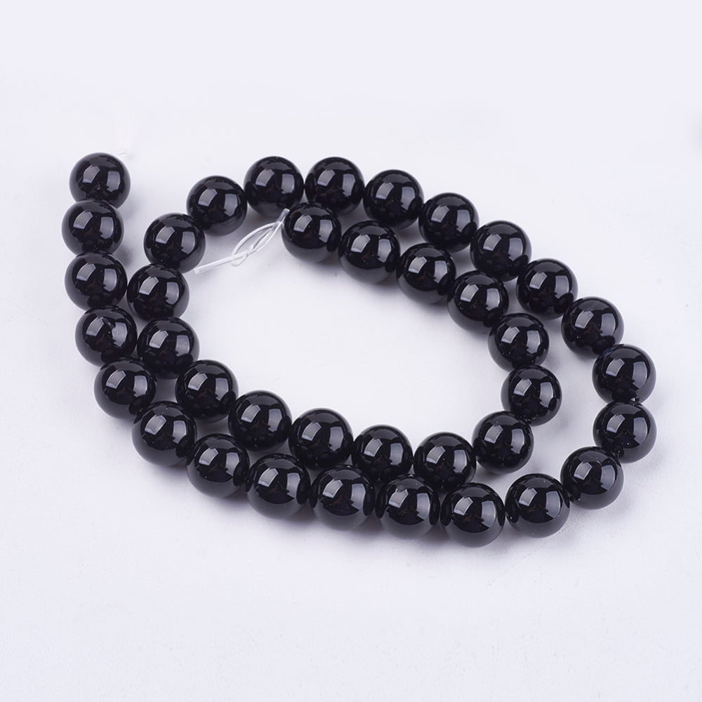 Black Onyx 10mm Strand (approx 38pcs)