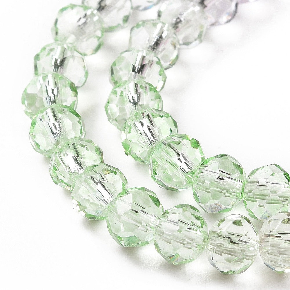 Faceted Rondelle Strands 6mm