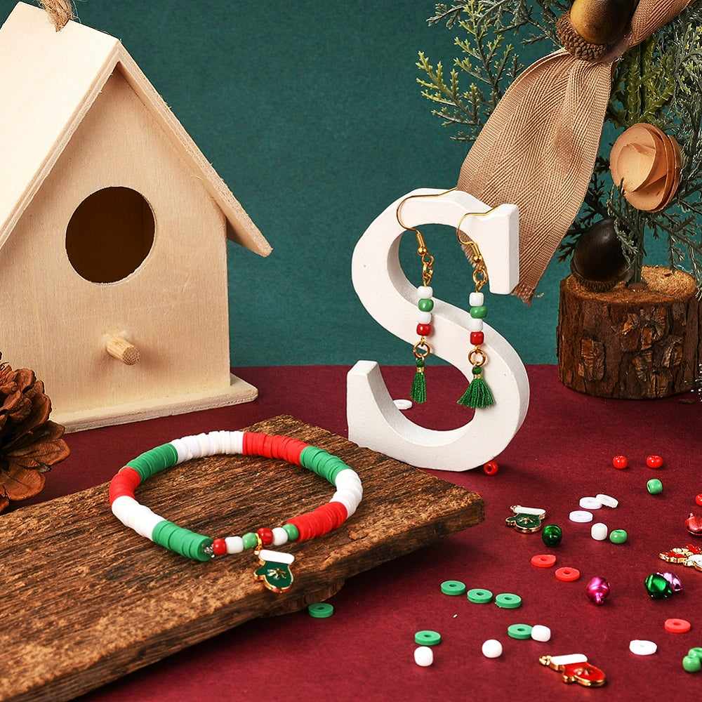 DIY Christmas Jewelry Making Kit - 810Pcs