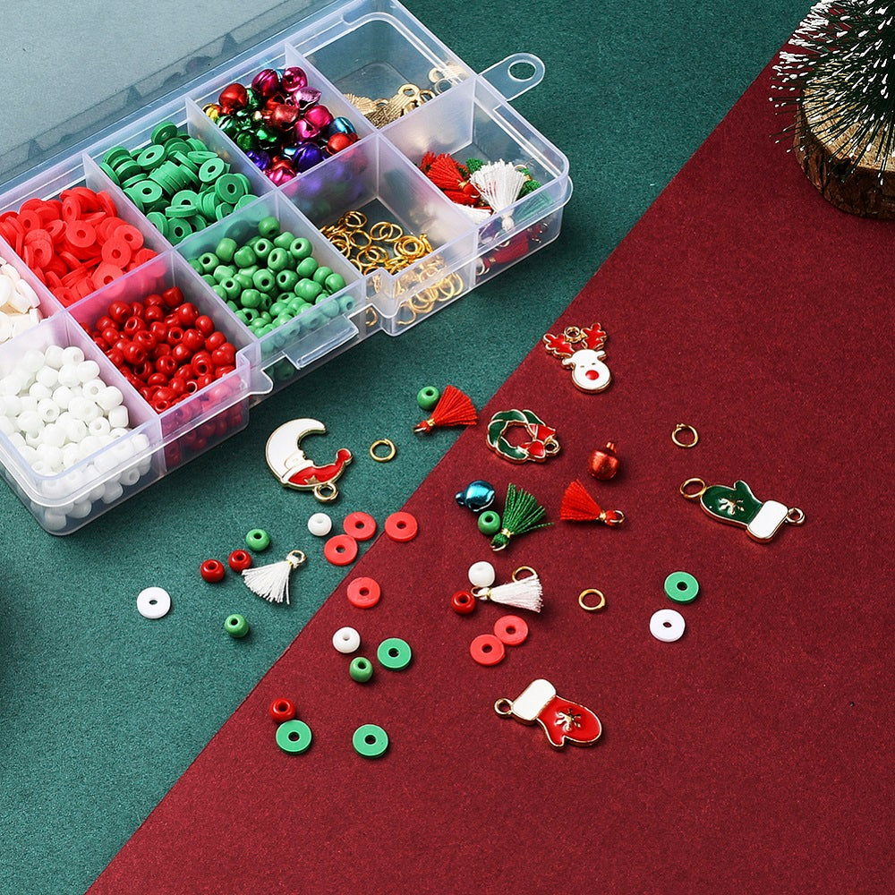 DIY Christmas Jewelry Making Kit - 810Pcs