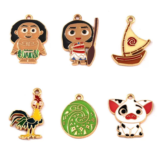 Moana Charms ⛵️🐷🐓