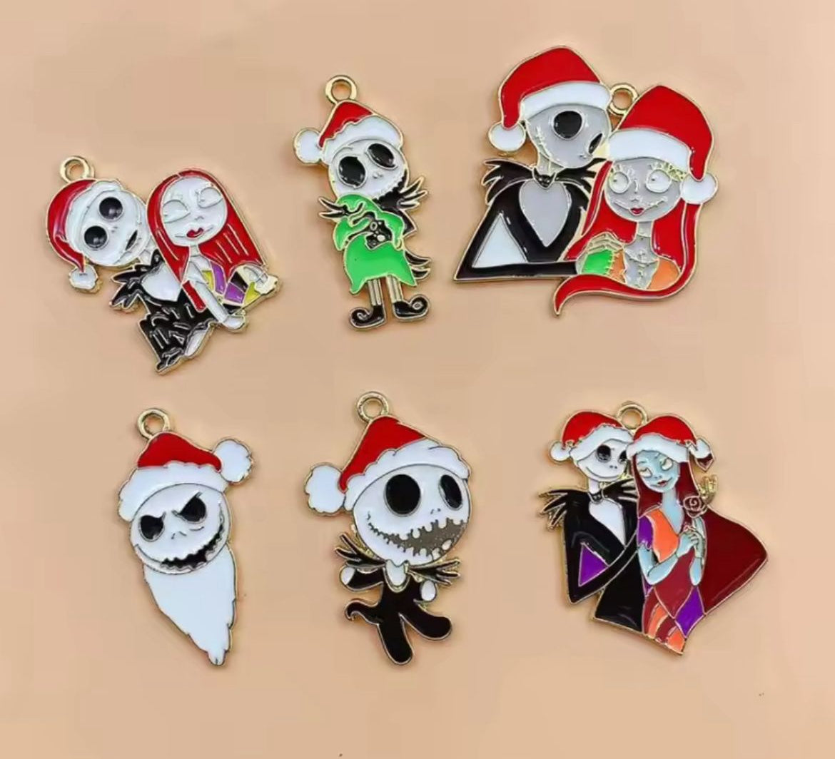 Nightmare before crimbo charms 💀🎅🏼