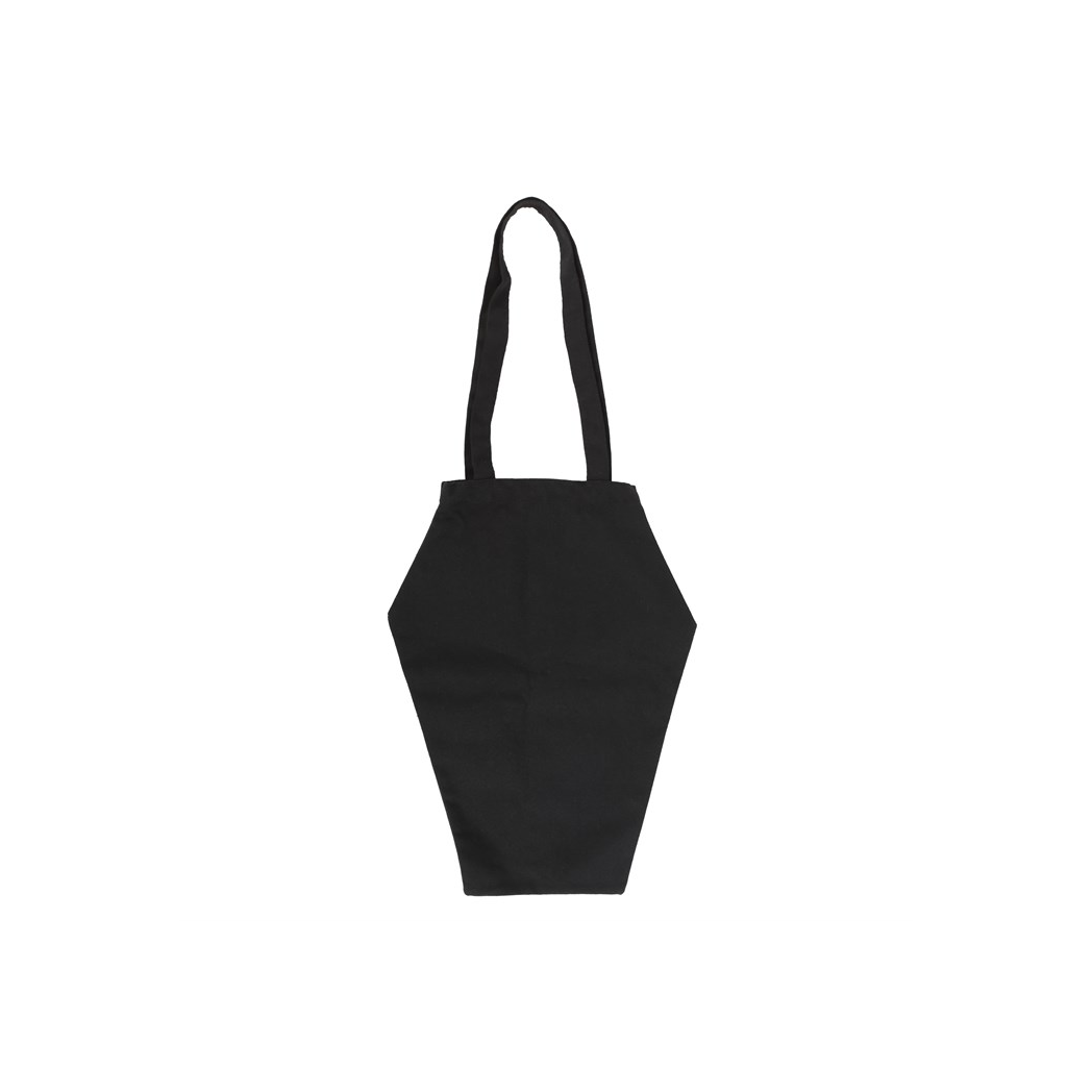 The Creepier the Better Coffin Shaped Tote Bag