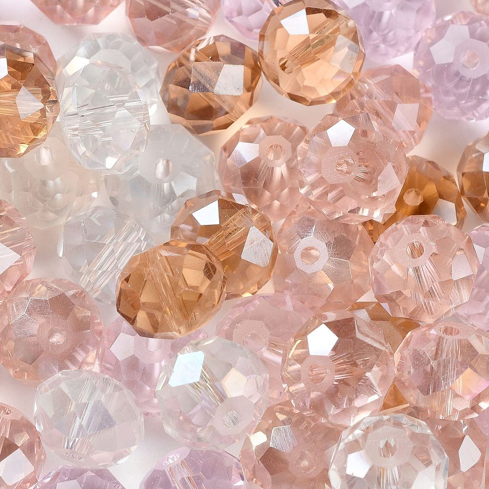 Faceted Glass Bead Mixes ✨ 100g