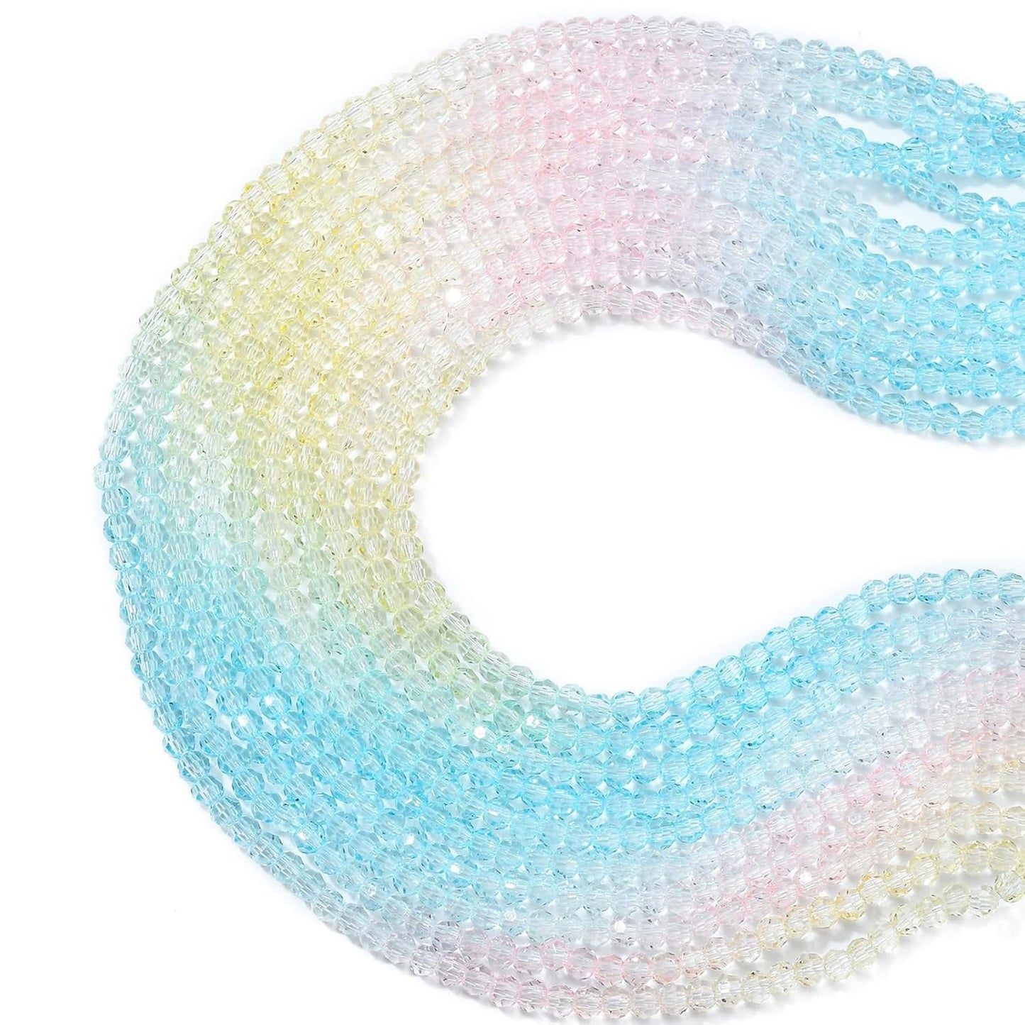 Faceted Rondelle Strands 6mm