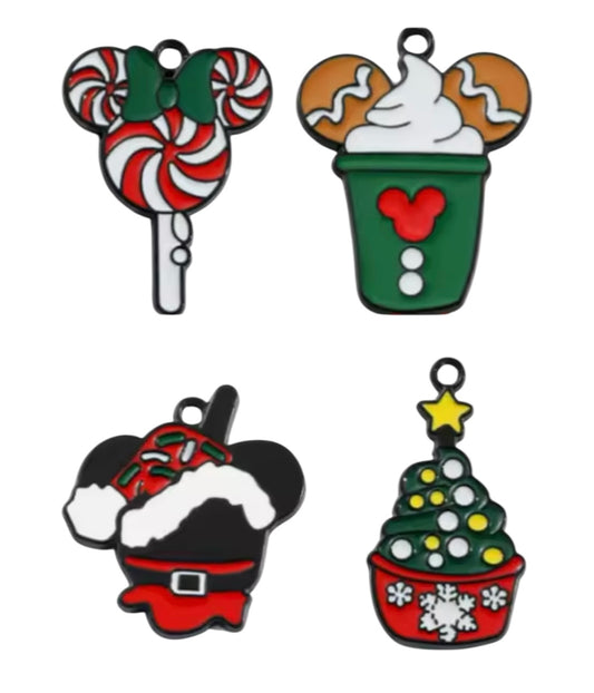 Xmas Mickey Starbie Charms