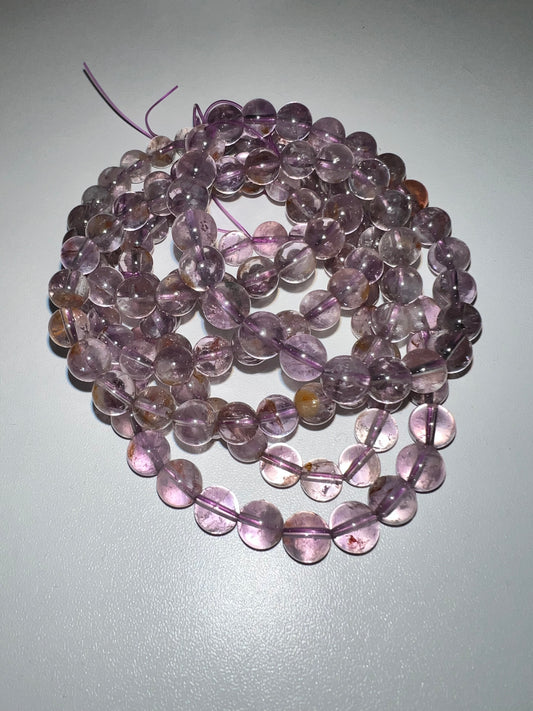 Ghost Agate (8ish mm) - approx 22pcs