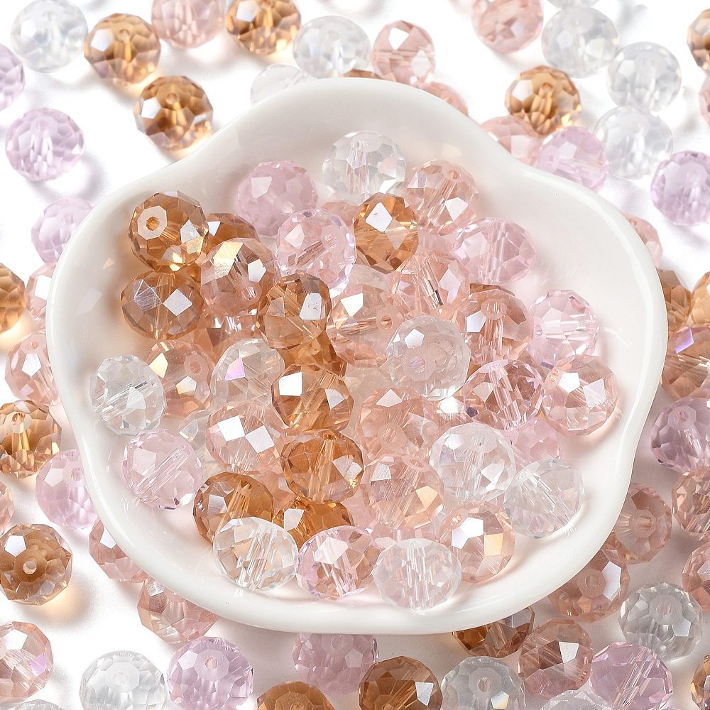 Faceted Glass Bead Mixes ✨ 100g