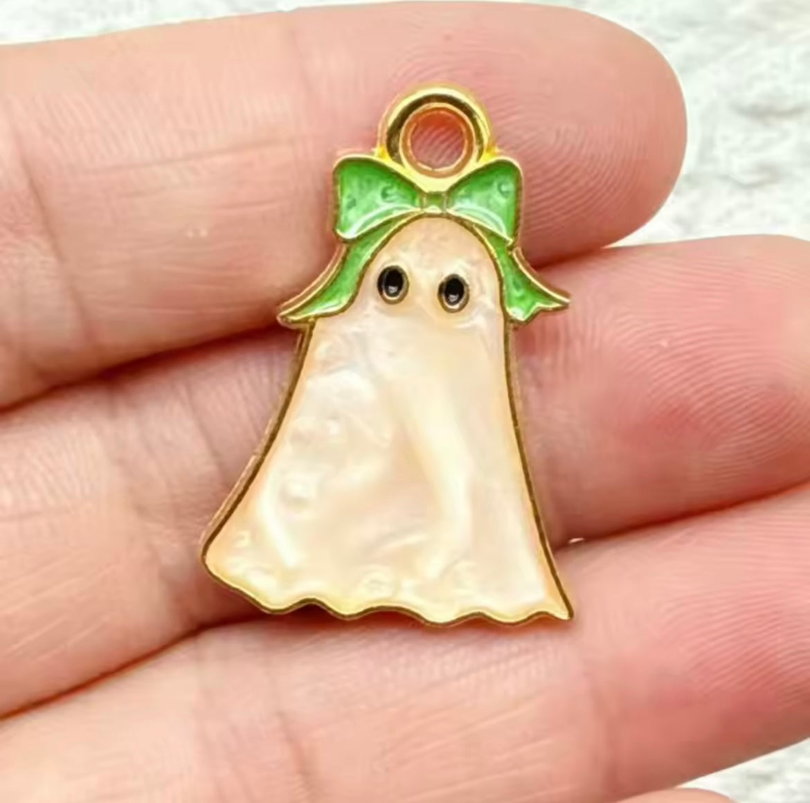 Boo with Bow 🎀 Charms