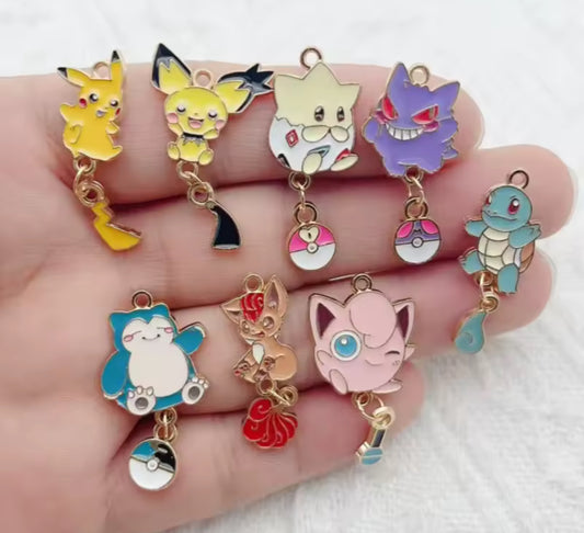 Poké Dangle Charms