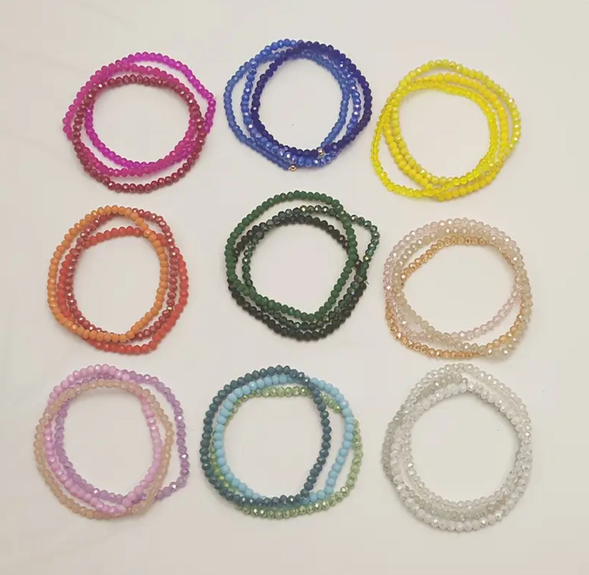 3pc Stack Bracelets (16-17cm)