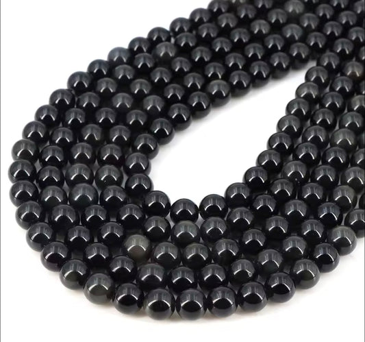 Rainbow Obsidian strands