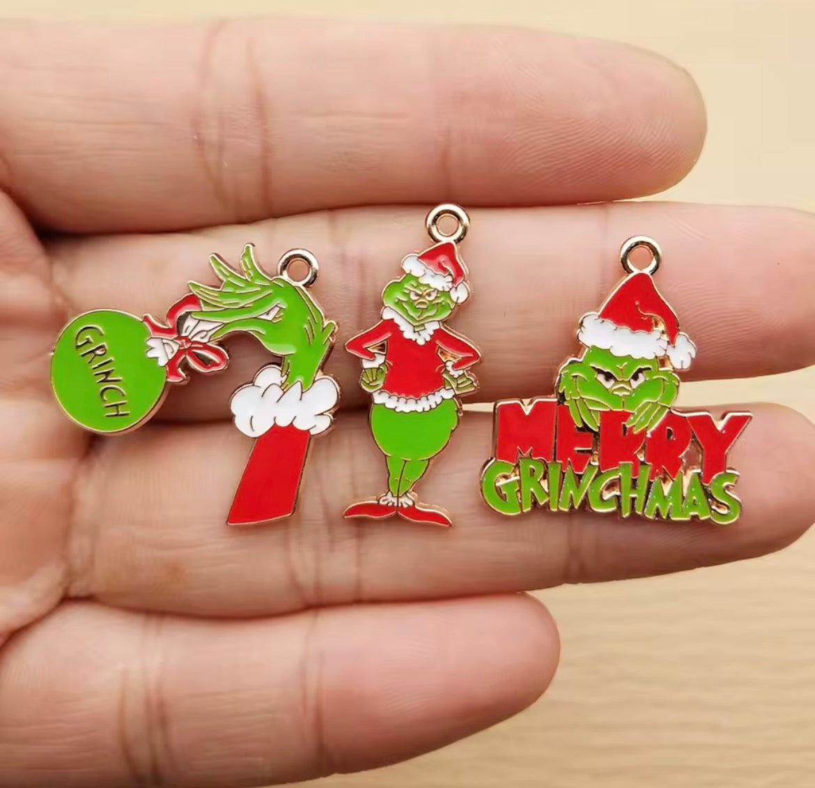 Grinch charms