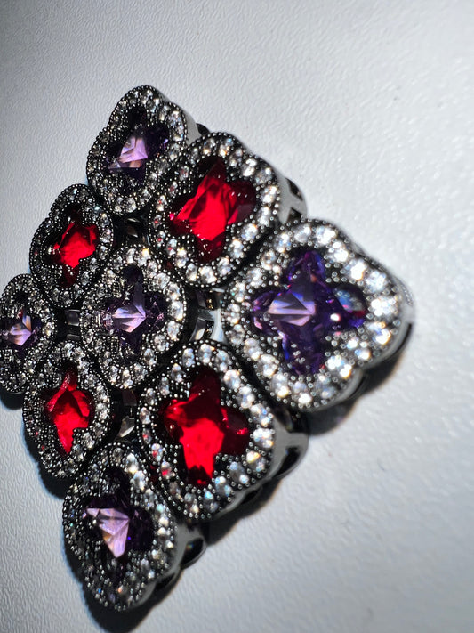 Clover Diamanté Charm