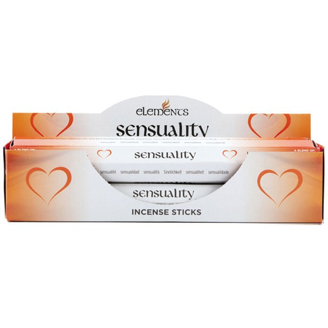 Set of 6 Packets of Elements Sensuality Incense Sticks