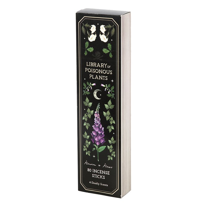 Set of 4 Poisonous Plants Incense Stick Packs